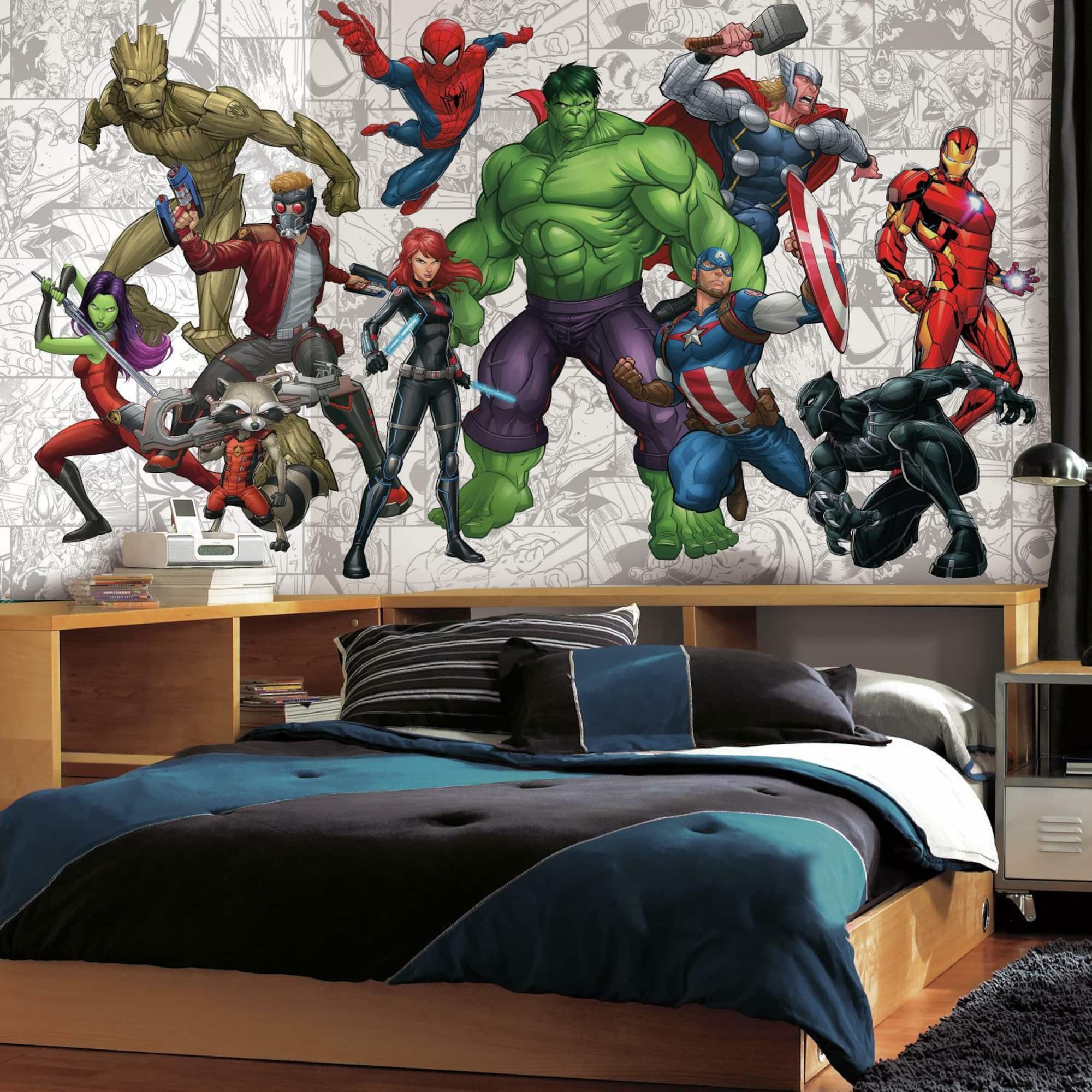RoomMates Marvel Hero XL Prepasted Wall Mural
